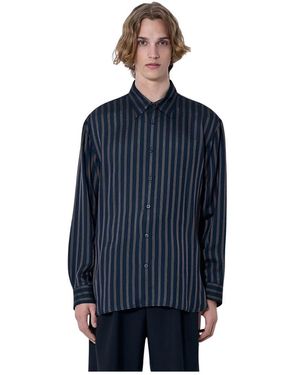 Dries Van Noten Casual Shirts - Blue