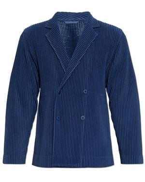 Issey Miyake Blazers - Blue