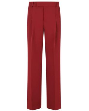 FEDERICA TOSI Wide Trousers - Red