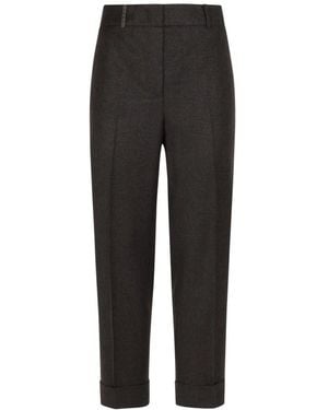 Peserico Suit Trousers - Black