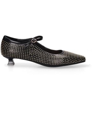 Marc Ellis Court Shoes - Black