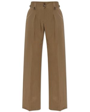 Tom Ford Wide Trousers - Natural