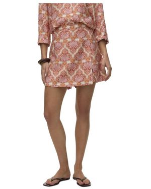 Vero Moda Vmevelijn Hw Skort Exp - Roze