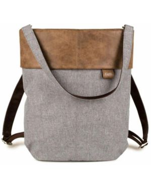 Zwei Stilvolle Erwachsenen-Handtasche - Braun