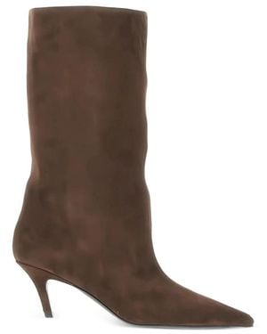 AMINA MUADDI Heeled Laarzen - Bruin