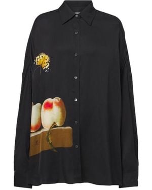 Dries Van Noten Casia Hemd - Schwarz