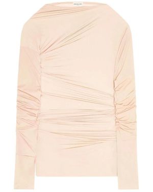 Dries Van Noten Long Sleeve Tops - Natural