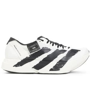 Y-3 Graue Sneakers Für Aktive Lebensstile - Weiß