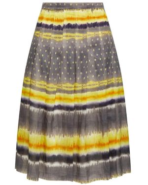 Maliparmi Midi Skirts - Geel