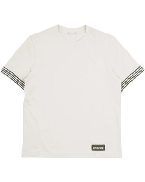 Moncler Tops ,Wit ,T-Shirts