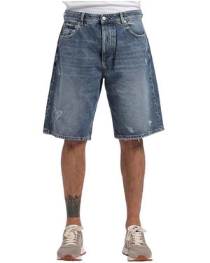 ICON DENIM Denim Shorts - Blue
