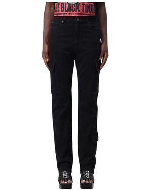 Twinset Straight Jeans - Bleu