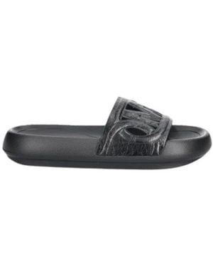 Michael Kors Sliders - Negro