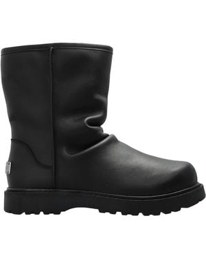 UGG Schoenen ,Zwart ,Leer Relaxed Boot