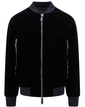 Giorgio Armani Bomber Jackets - Black