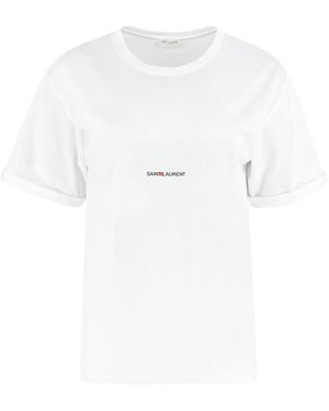 Saint Laurent T-Shirts - White