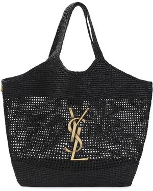 Saint Laurent Tote Bags - Negro