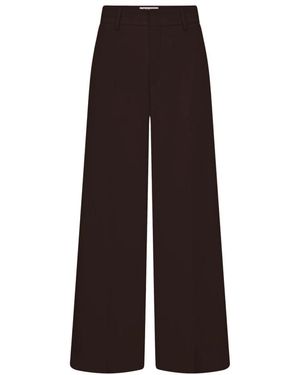 Rossi Broeken ,Bruin ,Polyester Ivon Wijde Broek