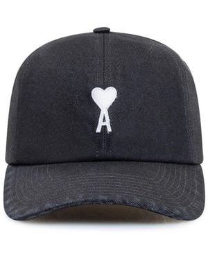 Ami Paris Caps - Nero