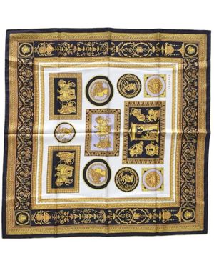 Versace Silk Scarves - Metallic