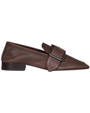 Dries Van Noten Leder-Loafer - Braun
