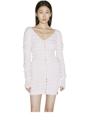 Isa Boulder Kleedjes ,Roze ,Kleedjes - Wit