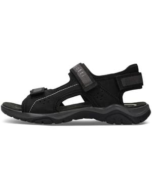 Bugatti Flat Sandals - Black