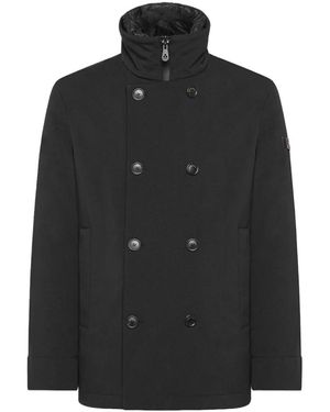 Peuterey Schwarze wintermäntel