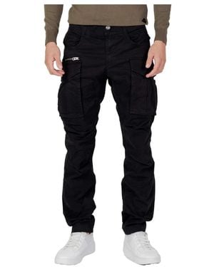 Replay Trousers > straight trousers - Noir