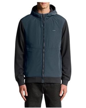 Lyle & Scott Zip-Throughs - Azul