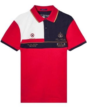 Aeronautica Militare Polo Shirts - Red