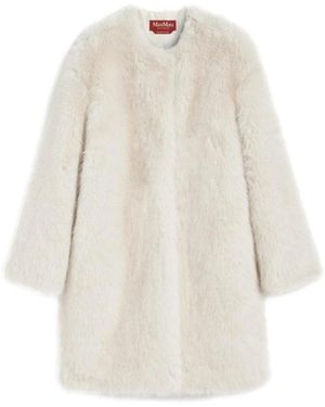 Max Mara Eros Coat - Wit