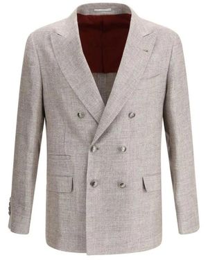 Brunello Cucinelli Blazers - Gris