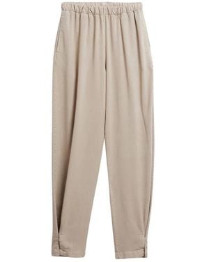Elvine Zandgrijze Stijlvolle Broek - Naturel