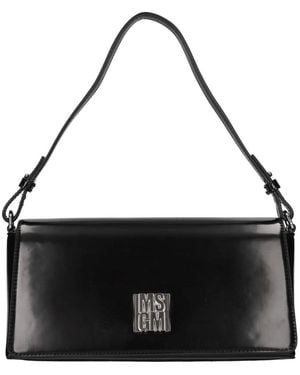 MSGM Shoulder Bags - Black
