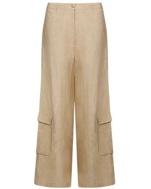 Mes Demoiselles Wide Trousers - Natural