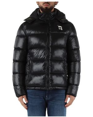 KARL LAGERFELD Winter Jackets - Black