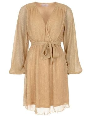 Freebird by Steven Wrap Dresses - Natural