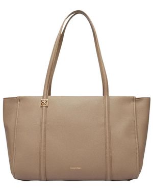 Calvin Klein Shoulder Bags - Brown