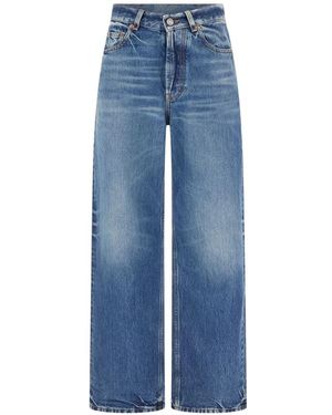 Saint Laurent Neo '90S Wide-Leg Jeans - Blau