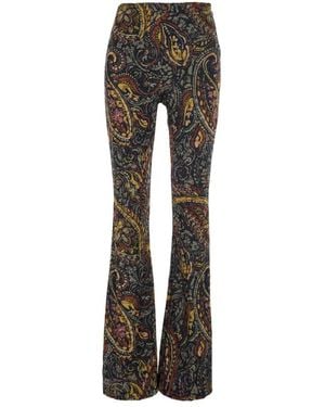 Etro Wide Trousers - Gris