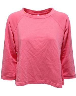 Sun 68 Long Sleeve T-Shirts - Pink