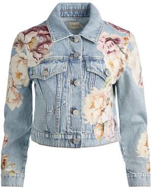 Alice + Olivia Denim Jackets - Azul