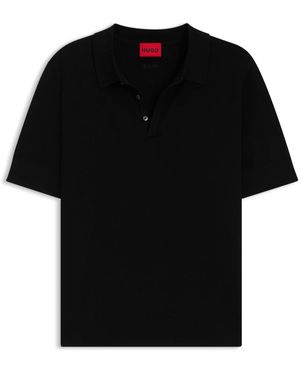 HUGO Polo Shirts - Black