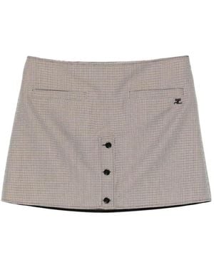 Courreges Short Skirts - Grigio
