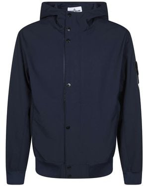Stone Island Light Jackets - Bleu