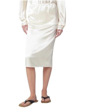 Almala Rokken ,Wit ,Polyester Liu Rok