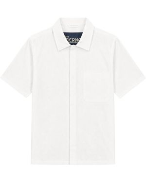 Herno Short Sleeve Hemden - Wit