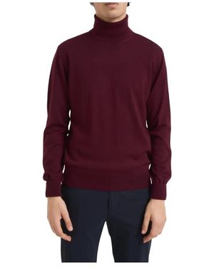 Alpha Studio Turtlenecks - Purple