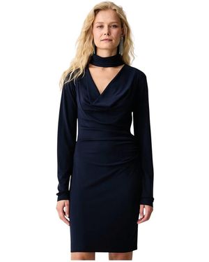 GAUDI Kleedjes ,Blauw ,Polyester Mini-Jurk